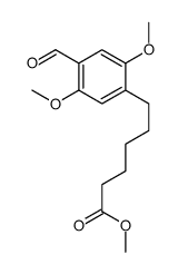 methyl 6-(4-formyl-2,5-dimethoxyphenyl)hexanoate