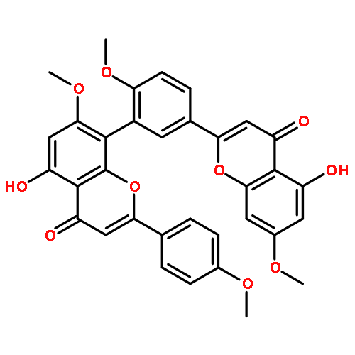 7-O-甲氧基金松双黄酮