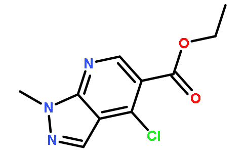 4-氯-1-甲基-1H-吡唑并[3,4-b]吡啶-5-羧酸乙酯