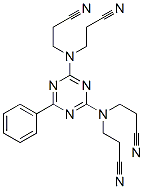 3-[[4-(二(2-氰基乙基)氨基)-6-苯基-1,3,5-三嗪-2-基]-(2-氰基乙基)氨基]丙腈