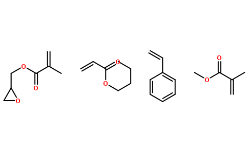 苯乙烯和甲基丙烯酸环氧甲酯(二异丁烯酸缩水)的聚合物