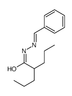 N-[(E)-benzylideneamino]-2-propylpentanamide