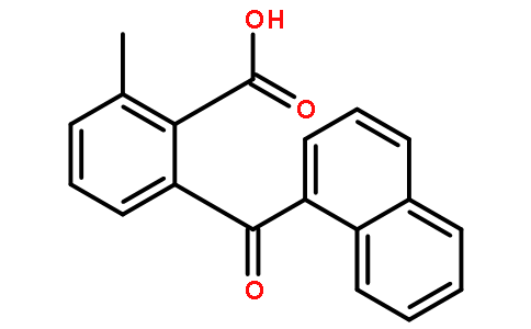 2-methyl-6-(naphthalene-1-carbonyl)benzoic acid