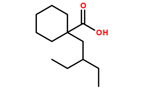 1-(2-乙基丁基)环己烷羧酸