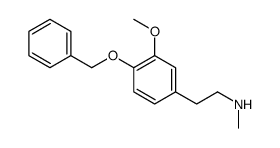 2-(3-methoxy-4-phenylmethoxyphenyl)-N-methylethanamine