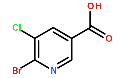 2-溴-3-氯吡啶-5-甲酸