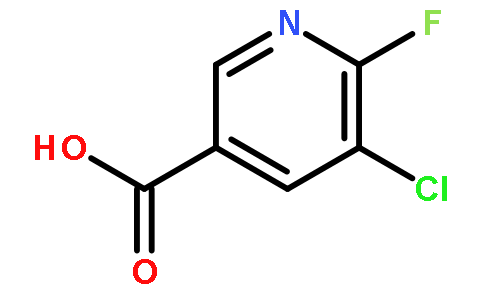 5-氯-6-氟吡啶-3-羧酸