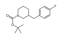 N-boc-3-(4-氟苄基)哌啶