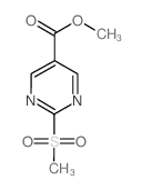 2-(甲基磺酰基)-5-嘧啶羧酸甲酯