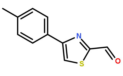 4-(4-甲基苯基)-2噻唑甲醛