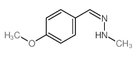 N-[(4-methoxyphenyl)methylideneamino]methanamine