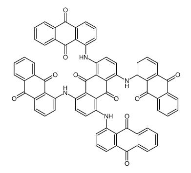 9,10-Anthracenedione, 1,4,5,8-tetrakis((9,10-dihydro-9,10-dioxo-1-anthracenyl)amino)