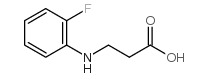 3-(2-fluoroanilino)propanoic acid