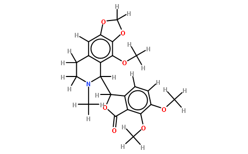 6,7-二甲氧基-3-[(5R)-4-甲氧基-6-甲基-7,8-二氢-5H-[1,3]二氧杂环戊并[4,5-g]异喹啉-5-基]-3H-2-苯并呋喃-1-酮