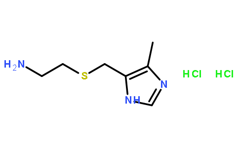 Cimetidine impurity 10/Cimetidine EP Impurity J DiHCl/2-(((5-methyl-1H-imidazol-4-yl)methyl)thio)ethan-1-amine dihydrochloride