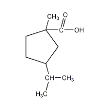 3-异丙基-1-甲基环戊酸