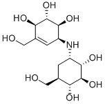 4-(羟基甲基)-6-[[2,3,4-三羟基-5-(羟基甲基)环己基]氨基]环己-4-烯-1,2,3-三醇