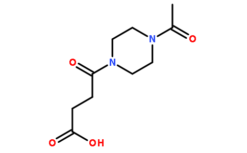 4-(4-乙酰基哌嗪-1-基)-4-氧代丁酸