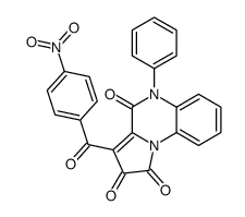 3-(4-nitrobenzoyl)-5-phenylpyrrolo[1,2-a]quinoxaline-1,2,4-trione