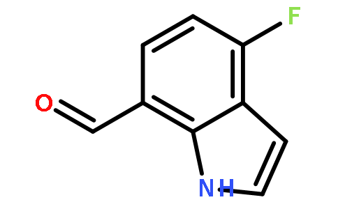 4-氟-1H-吲哚-7-甲醛