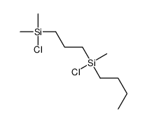 butyl-chloro-[3-[chloro(dimethyl)silyl]propyl]-methylsilane