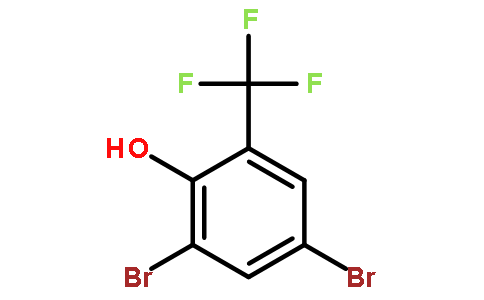 2,4-dibromo-6-(trifluoromethyl)phenol