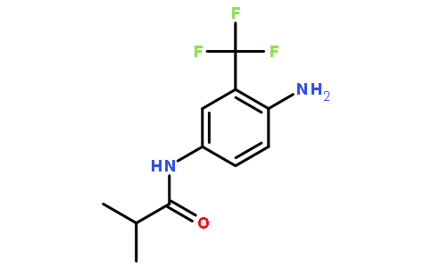 N-[4-氨基-3-(三氟甲基)苯基]-2-甲基丙酰胺(FLU-6)