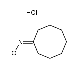 cyclooctanone oxime , hydrochloride