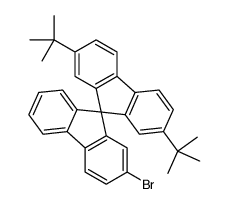2-bromo-2',7'-ditert-butyl-9,9'-spirobi[fluorene]