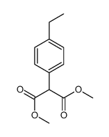 dimethyl 2-(4-ethylphenyl)propanedioate