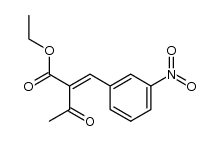 2-乙酰基-3-(3-硝基苯基)丙烯酸乙酯