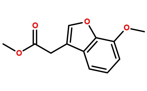 2-(7-甲氧基苯并呋喃-3-基)乙酸甲酯