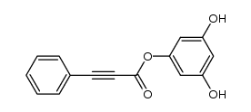 3,5-dihydroxyphenyl-3-phenylpropynoate
