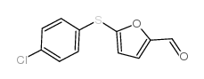 5-(4-chlorophenyl)sulfanylfuran-2-carbaldehyde