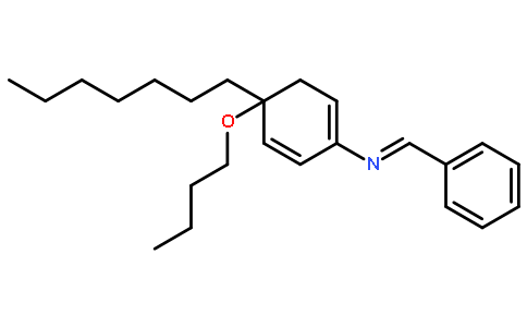 4-丁氧基苄亚基-4'-庚基苯胺