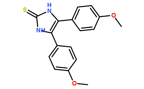 4,5-双(4-甲氧基苯基)-1,3-二氢咪唑-2-硫酮