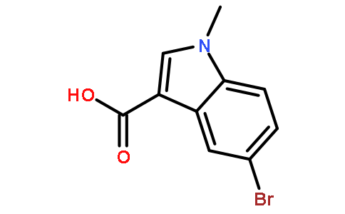 1-甲基-5-溴-3-吲哚甲酸
