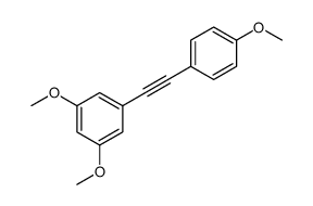 1,3-dimethoxy-5-[2-(4-methoxyphenyl)ethynyl]benzene