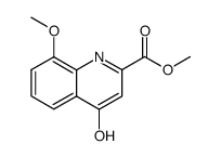4-羟基-8-甲氧基喹啉-2-甲酸甲酯