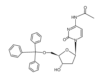 N4-acetyl-O5'-trityl-2'deoxy-cytidine