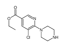 5-氯-6-(哌嗪-1-基)烟酸乙酯