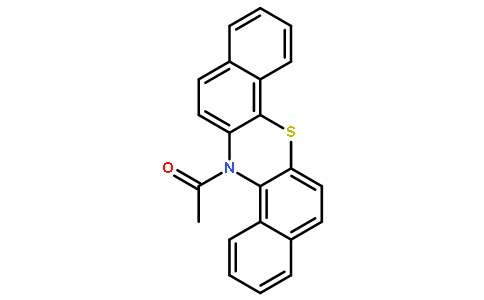 1-(14h-dibenzo[a,h]phenothiazin-14-yl)ethanone