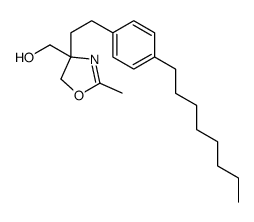 [2-methyl-4-[2-(4-octylphenyl)ethyl]-5H-1,3-oxazol-4-yl]methanol