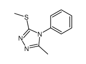 3-methyl-5-methylsulfanyl-4-phenyl-1,2,4-triazole