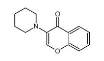 3-piperidin-1-ylchromen-4-one
