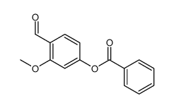 (4-formyl-3-methoxyphenyl) benzoate