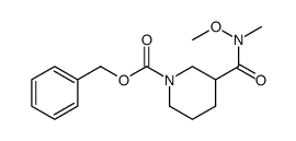 benzyl 3-(methoxy(methyl)carbamoyl)piperidine-1-carboxylate