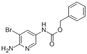 苄基(6-氨基-5-溴-3-吡啶基)氨基甲酸酯