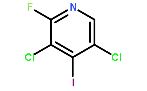 3,5-二氯-2-氟-4-碘吡啶