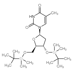 3,5-双-o-(t-丁基二甲基甲硅烷基)胸腺嘧啶脱氧核苷